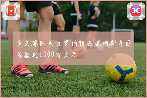 多支球队关注罗伯特威廉姆斯年薪或接近1000万美元